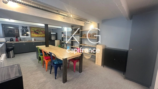 Calvados (14), Bureaux lumineux, style industriel en Hypercentre de CAEN 94m2