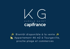 Appartement 3 pièces de 58 m² à vendre à 200 m de la plage, Tourgéville / Deauville