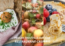 Calvados (14), restaurant-crêperie avec grande terrasse sur axe passant, licence IV