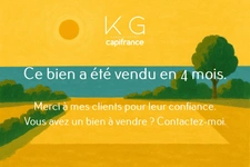 Terrain constructible viabilisé dans un cadre privilégié, libre de constructeur