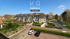 EXCLUSIVITE, proche Deauville, à Tourgéville, plage et commerces à pieds appartement 2 chambres de 58 m² à vendre