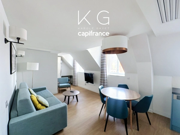 Deauville, appartement T2 meublé à vendre de 46 m² Résidence Pierre & Vacances, LMNP géré, rentabilité brute 6%