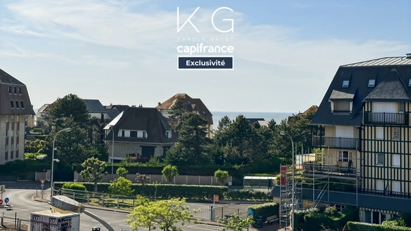EXCLUSIVITE, à Villers-sur-Mer appartement 1 chambre 31 m2 à vendre, parking privé, plage et commerces à pied, disponible immédiatement