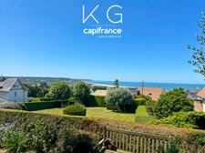 Calvados (14), TROUVILLE-SUR-MER appartement 3 chambres 103 m² avec jardin privatif et vue mer