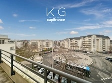 Caen, Folie Couvrechef district, 2-bedroom apartment for sale, top floor, south-facing, with underground garage