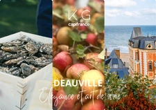 Deauville, fonds de commerce de restaurant à vendre, très bel emplacement, licence IV, terrasses et logement de fonction