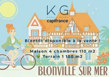 Blonville-sur-Mer, belle maison familiale à vendre, dans un cadre de vie privilégié entre mer et nature