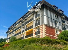 Calvados (14), TROUVILLE-SUR-MER appartement 3 chambres 104 m² avec jardin privatif et vue mer