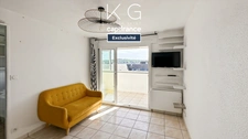 EXCLUSIVE LISTING, Villers-sur-Mer, on the 4th floor of the Grand Cap Residence, 31 m2 apartment for sale, private parking near the beach and shops