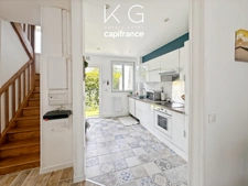 EXCLUSIVITE Deauville, proche place Morny, belle maison de ville à vendre avec 3 chambres, location. saisonnière, commerces à pieds