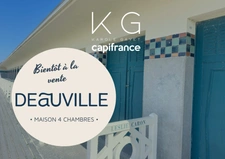 Maison de charme à vendre à Deauville proche gare SNCF et quais de Trouville-sur-Mer