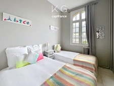 Deauville city centre, near the casino, charming 83 m2 apartment with 2 bedrooms in a typical Deauville villa