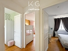 EXCLUSIVITE Deauville, proche place Morny, belle maison de ville à vendre avec 3 chambres, location. saisonnière, commerces à pieds