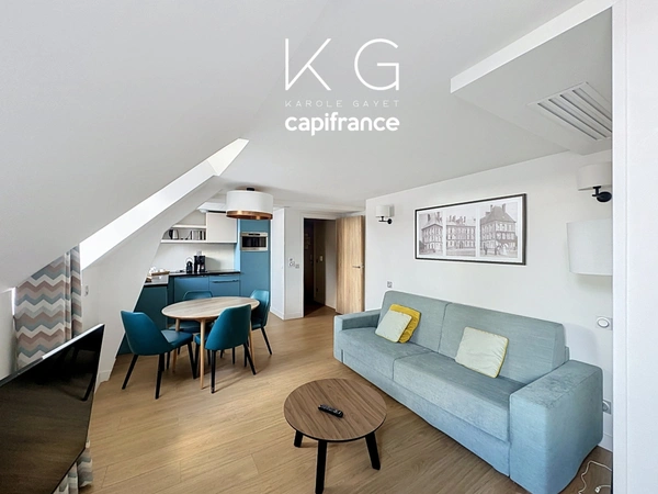 Deauville, appartement T2 meublé à vendre de 42 m² Résidence Pierre & Vacances, LMNP géré, rentabilité brute 6%