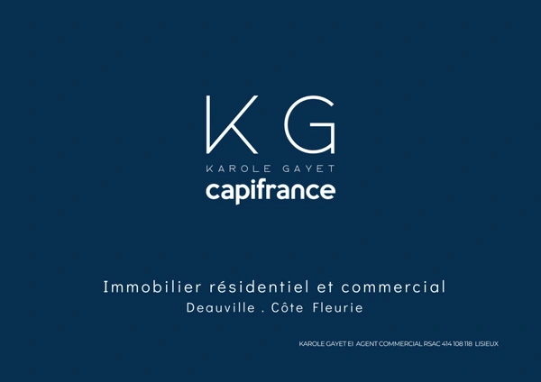 Deauville hypercentre, appartement de charme dans une villa typique deauvillaise avec terrasse plein sud