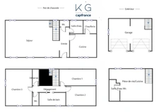 EXCLUSIVITE, à vendre maison de charme avec 3 chambres, studio indépendant et terrain de 3 000 m², à 10 min des plages de Cabourg