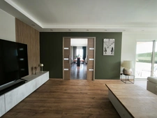 Maison familiale de 146 m² avec piscine, 2 garages et vue dégagée – Chabanière (Saint-Maurice-sur-Dargoire)