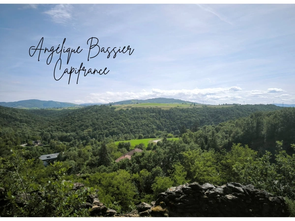 Terrain avec vue – 1 431 m² – Tartaras
