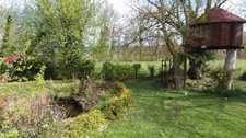 Chéniers (23) Creuse, Valley of the Painters: For sale, a 5-bedroom manor house of 284 m², pond, outbuilding or gîte, barn, enclosed grounds of 6800 m²