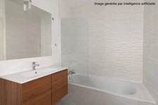 COGNIN (73100) : Appartement T3, un balcon, une place de parking privative