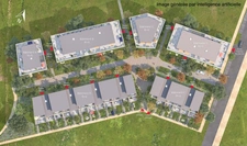 COGNIN (73100) : Appartement T3, un balcon, une place de parking privative