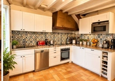Le Mesnil-Aubry Centre - Maison en pierre de 130m² environ - Jardin sans vis-àvis et Garage