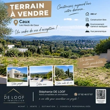 Terrain à vendre  CAUX (34)