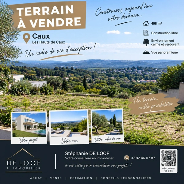 Terrain à vendre  CAUX (34)