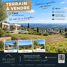 Terrain à vendre  CAUX (34)