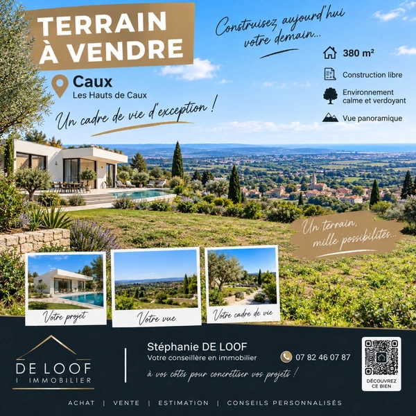 Terrain à vendre  CAUX (34)