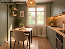 Maison 70 m² avec jardin de 419 m² et sous-sol complet – Écommoy