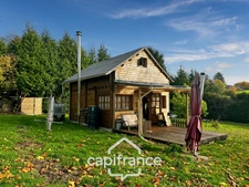 À vendre – Terrain de loisir 4 500 m² avec abris de jardin "chalet" aménagé – Lavernat (72, Sarthe)