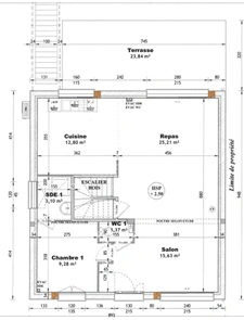 New house for sale, 8 rooms / 133m² living space + 90m² basement / EAUBONNE (95600)