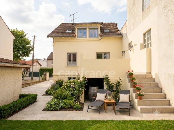 Maison familiale 96 m2 habitable sur terrain 1170 m2 - forte potentiel,95600 Eaubonne.