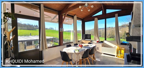 🏡 À VENDRE – Maison individuelle avec vue panoramique à Villeneuve-sur-Lot 🌄🏊‍♂️