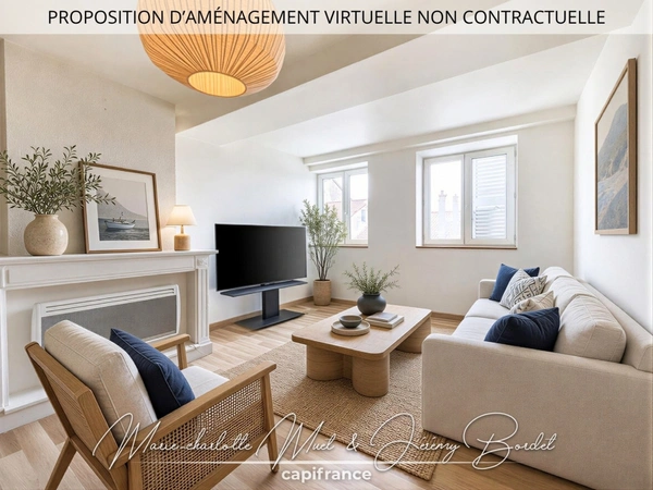 Appartement T2 avec Grenier et terrasse à PONT DE VAUX