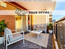 Appartement T3 avec garage et terrasse