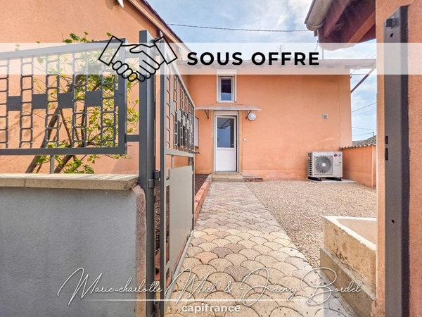 Maison 2 chambres avec garage et cave