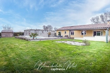 Maison de plain pied 4 chambres avec piscine