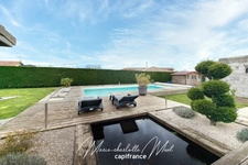 Maison de plain pied 4 chambres avec piscine
