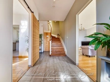 Maison avec jardin – 3 chambres – Cave – Double garage – Grenier aménageable