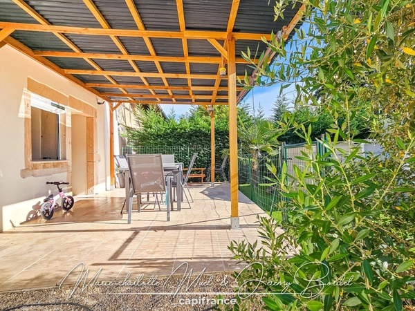 Maison 3 chambres + bureau et garage