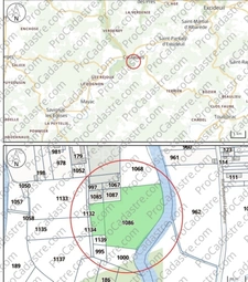 Terrain à vendre  COULAURES (24) 8637m²