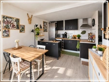 Maison à vendre 3 pièces SAINT CYPRIEN PLAGE (66)