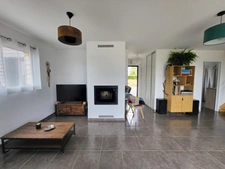Maison contemporaine VUE MER ossature bois à vendre 6 pièces TELGRUC SUR MER (29)
