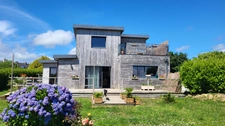 Maison contemporaine VUE MER ossature bois à vendre 6 pièces TELGRUC SUR MER (29)