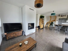 Maison contemporaine VUE MER ossature bois à vendre 6 pièces TELGRUC SUR MER (29)