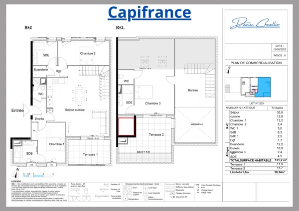 Appartement à vendre 4 pièces PALAVAS LES FLOTS (34)