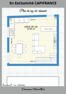 Maison à vendre 3 pièces VALERGUES (34)