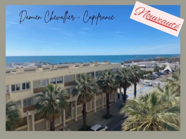 Appartement VUE MER 1 pièces LA GRANDE MOTTE (34)